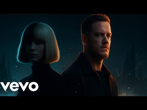 Sia x Imagine Dragons & Coldplay – The Dark Split (Lyric Video 2025)