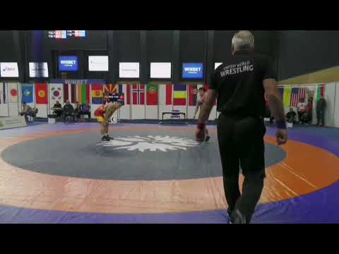 57 kg. Besir Alili (MKD) vs Ahmet Duman (TUR) Semi final, Intern. tournamet,, Dan Kolov,, 2023