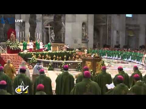 credo in unum deum - closing mass of the synod of bishops - 28.10.2012 (2)