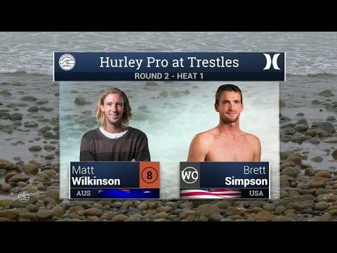 Hurley Pro at Trestles: Round Two, Heat 1