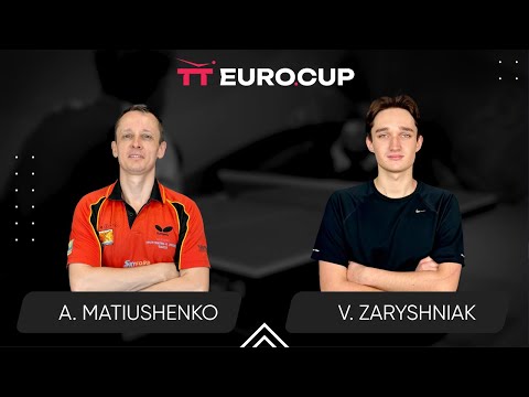15:30 Andrii Matiushenko - Vadym Zaryshniak 22.06.2025 TT Euro.Cup Ukraine Master TABLE 3