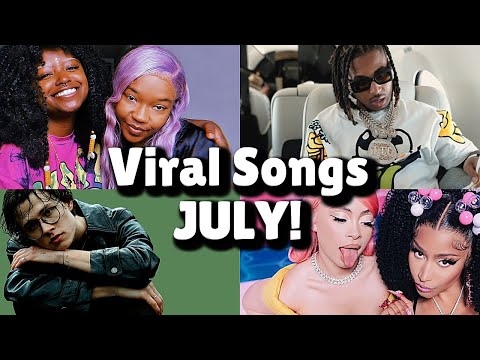 Top 40 Songs That Are Buzzing Right Now On Social Media! - JULY 2023!