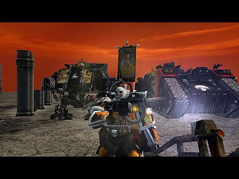 Legion of the Damned vs Black Legion: Dawn of War - Unification mod Survival | Warhammer 40k