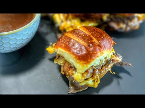 The Best Roast Beef Sliders you'll ever try!