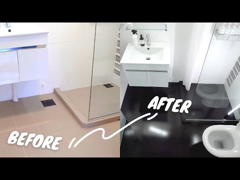 Epoxy Singapore - HDB Bathroom Flooring REVIEW - NO GROUTS.