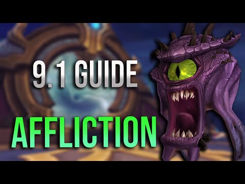 9.1 Affliction Warlock DPS Guide! Talents, Changes, Covenants, Legendaries, Rotations and More!