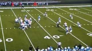 preview picture of video 'Oak Creek Knights Eli Strong (Soph. CB) 2012 Football Season - 1st Team All Conference Cornerback'