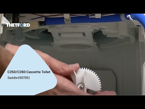 C250 / C260 | Saddle (50735) replacement | Cassette toilet | THETFORD repair instructions