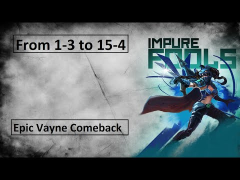 Vayne Comeback Gameplay Breakdown (Plat 1 ELO)