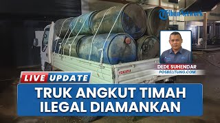 Diduga Angkut Timah Ilegal, Truk Engkel Diamankan Satgas PKH di Pelabuhan Tanjung Ru Belitung