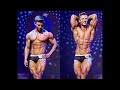 Muscle Model Tyson Dayley WBFF Pro Posing Flexing Styrke Studio