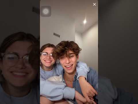 Josh Richards and nessa Barrett live 6/1/20