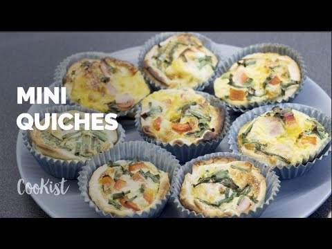 Easy Mini Quiches: expensive to buy, but so simple to make!