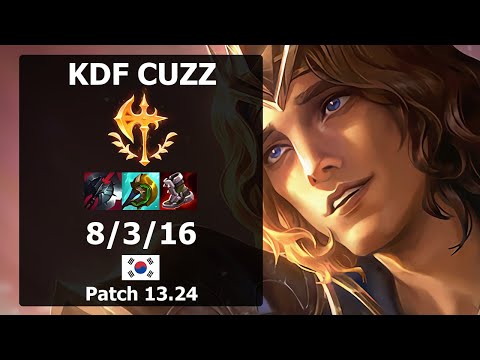 KDF Cuzz Vi JUNGLE vs Nunu| Patch 13.24 KR Challenger