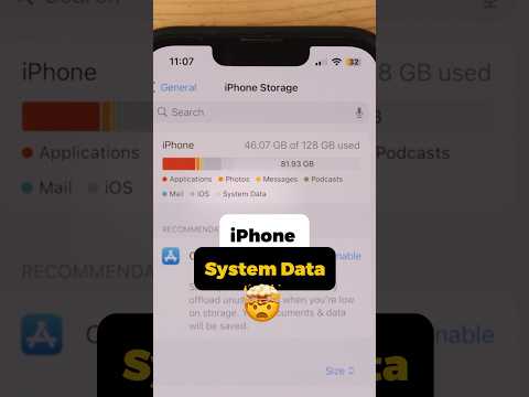 How to Clear iPhone System Data 📱🧹