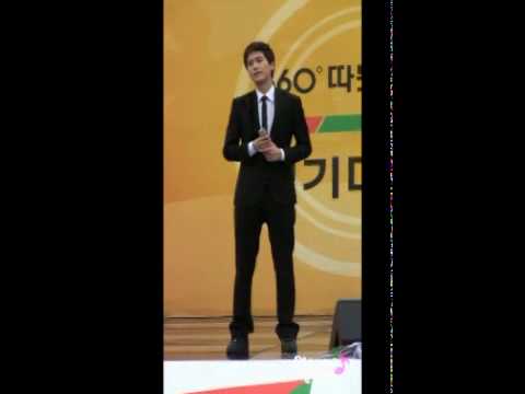 [FANCAM] 100302 Kyongki University Celebration - Let_s Not main kyu