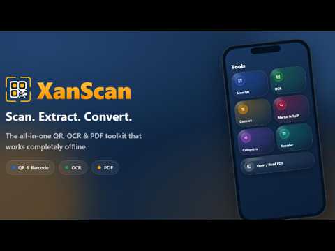 QR Code Scanner & PDF Scanner video thumbnail