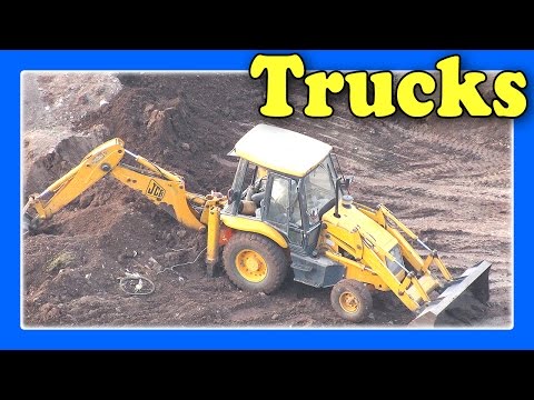 Trucks For Children, Excavator, Dump Trucks, Construction Trucks For Children #1 By Jeannetchannel Video