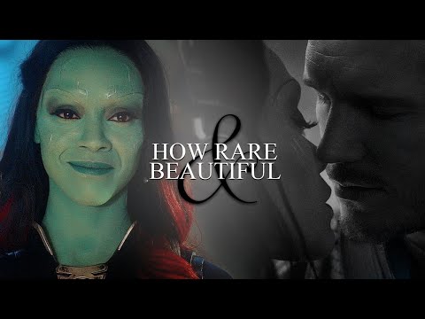 • peter & gamora | how rare and beautiful