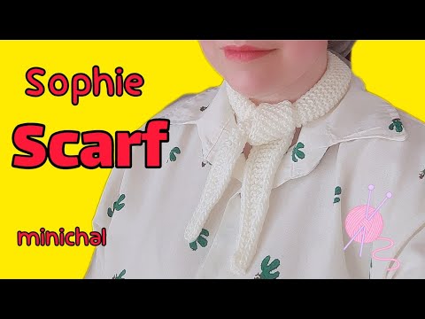 Knitting the Sophie scarf / Sophie Scarf / knitting minishawl / Knitting pattern