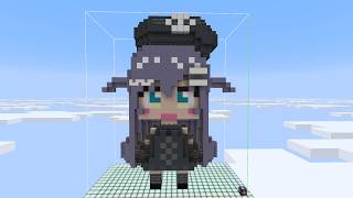 Yano Kuromu make in Minecraft