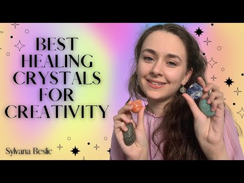 Best Healing Crystals for Creativity and Inspiration 🌹✨ (Crystals for beginners)