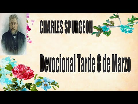 Devocional/Charles Spurgeon/Tarde 8 de Marzo (hijo de mi mano derecha)".Génesis 35:18