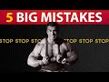 Top 5 Muscle Building Mistakes | टॉप 5 मसल बिल्डिंग मिस्टेक्स | Yatinder Singh