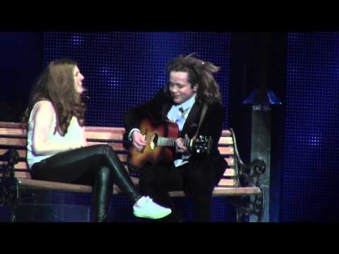 Luke Friend - What Makes You Beautiful 22/3/14 London O2 Arena