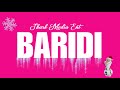 D Voice Feat Zuchu Baridi Official Lyrics Video