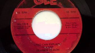 FRANKIE LYMON & THE TEENAGERS - WHO CAN EXPLAIN? - GEE 1018