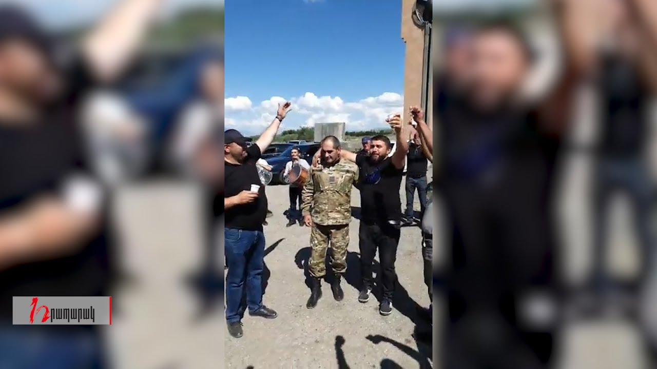 Ինչպես են դիմավորում գերեվարված վարդենիսցի Արմեն Բուդոյանին