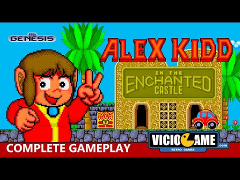 🎮 Alex Kidd (Mega Drive) Complete Gameplay