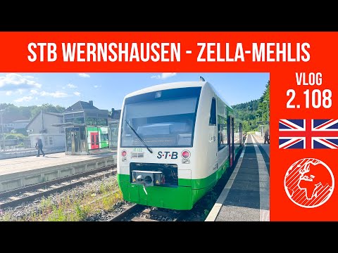 With the STB from Wernshausen to Zella-Mehlis | TripReport | Vlog 2.108