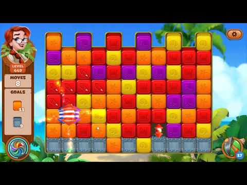 Lost Island: Blast Adventure - Level 449 (No Boosters) HD