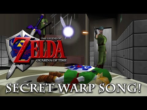 The Legend of Zelda - Ocarina of Time - Secret Warp Song!