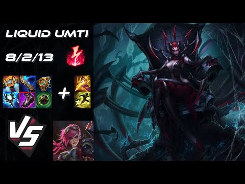 Team Liquid UmTi JUNGLE Elise vs Vi - NA Challenger Patch 25.S2.2
