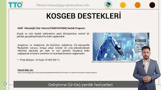 KOBİ  Teknolojik Ürün Yatırım(TEKNOYATIRIM) Destek Programı