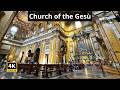 Rome Churches Walking Tour The Majestic Church Of Il Gesù 4K 2025