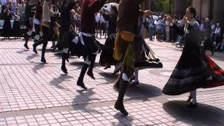 Galician traditional folk dance: Muiñeira