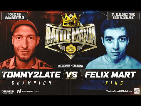 FELIX MART VS TOMMY 2 LATE - FACE-OFF / 10. DEZEMBER 2022 IN KÖLN