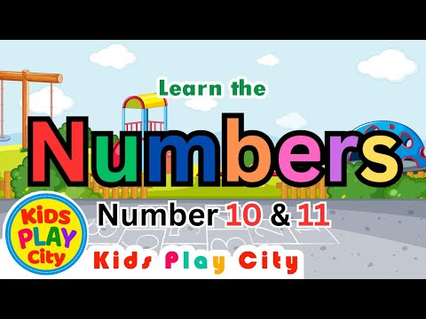 Learning Numbers for Kids | Fun Numbers '10' & '11' Lesson | Numbers for Toddlers & Preschoolers