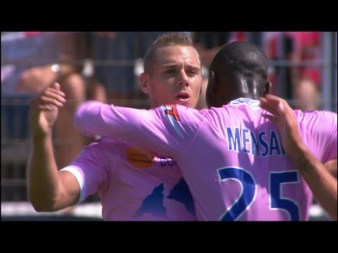 But Kévin BERIGAUD (34') - Evian TG FC - Olympique Lyonnais (2-1 - 2013/2014