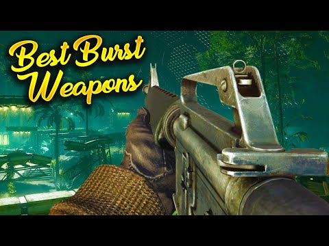 Top 5 Best BURST WEAPONS in Treyarch Zombies History