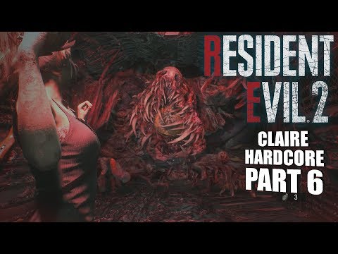 CLAIRE'S A BOSS! | Resident Evil 2 REMAKE CLAIRE GAMEPLAY PART 6