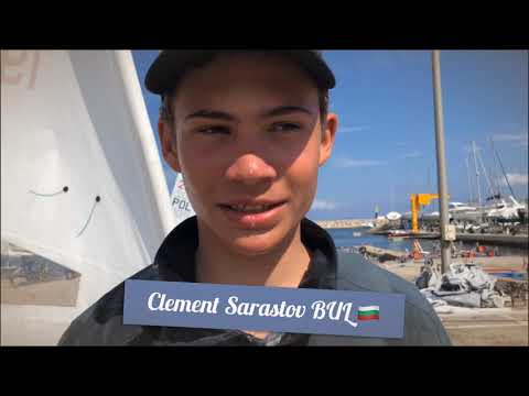 2019 Laser 4.7 Youth Europeans - Day 3 - Clement Sarastov BUL