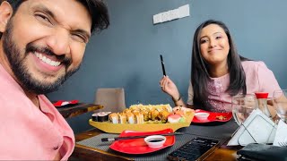 ජැපනීස් කන්න ආස නිසා මැනික එක්ක ගියා අන්තිමට ජැපනීස් ඇනිවසරි එකකුත් සමරන්න උනා-Sangeeth Dini Vlogs