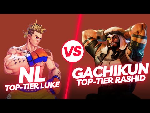 SFV CE ▰ NL (Luke) vs Gachikun (Rashid) ▰ Street Fighter 5 Top Tier Gameplay