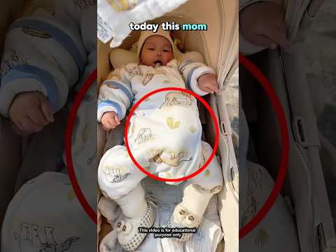 She Thought Something Was Hiding in Her Baby’s Clothes 😱