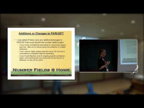 Eric Driver - "A number field database"